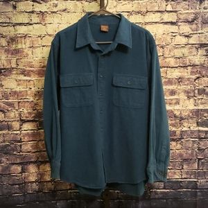 Men's Long Sleeve Collared Shirt